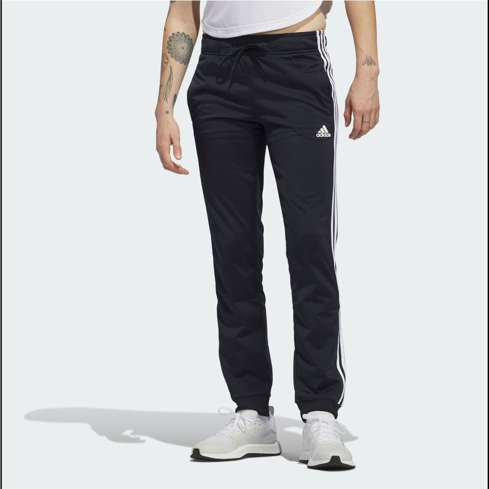 NWT Adidas Primegreen Essentials Warm-Up Track Pants